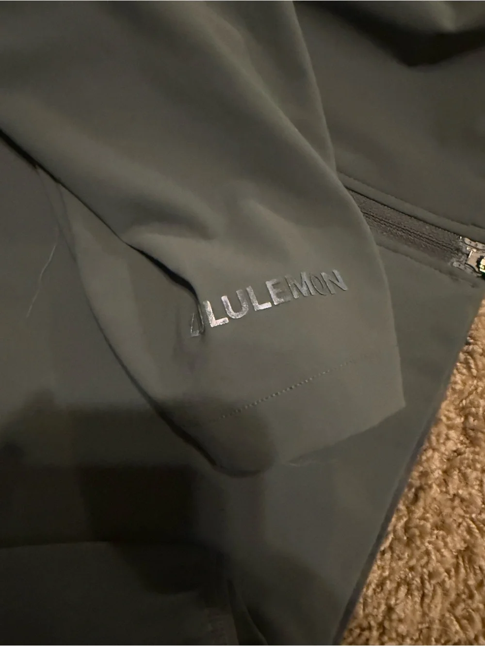 Lululemon Pace Breaker Jacket Onyx Grey